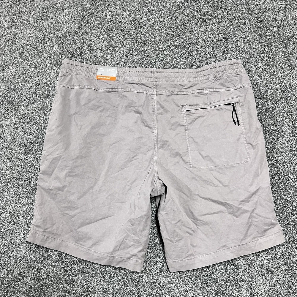 American Eagle Extreme Flex Shorts Mens Gray Drawstring Casual NWT - Picture 8 of 9